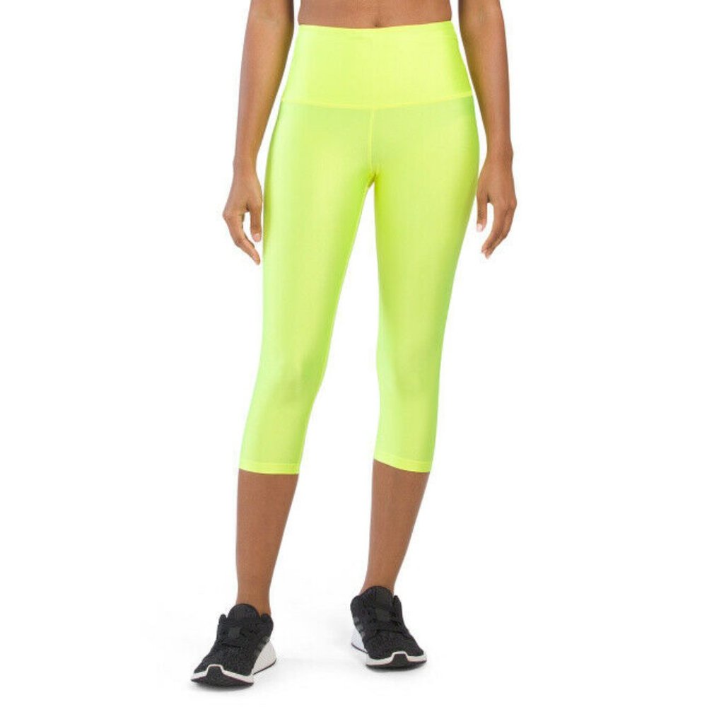 Pheel Prism Shine HighWaist Capri Leggings NWT